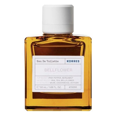 Korres (Коррес) Bellflower, Bergamotte, Pink Pepper Eau de Toilette, Коррс Туалетная вода Спрей, 50 мл