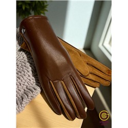 Перчатки комбинированные женские теплые с сенсором Арт 2023/16/21 тип 3