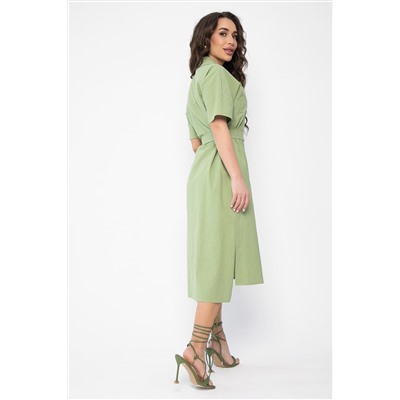 Платье Фруктовый коктейль (фисташка) П13588-18М