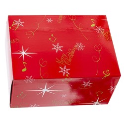 GAEM Фигурка декоративная "Рождество" (4 мелодии, подсвет, движ, 3xAA н/п, +USB), L29 W18 H23 см