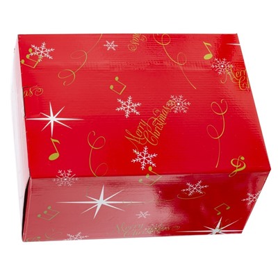 GAEM Фигурка декоративная "Рождество" (4 мелодии, подсвет, движ, 3xAA н/п, +USB), L29 W18 H23 см