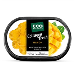 Конфеты неглазированные с желейным корпусом "Фруктовые шарики "Eco-botanica" с манго" 1/88