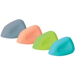 Ластик Berlingo "Ergonomic Pro", фигурный, термопластичная резина, 50*32*15мм