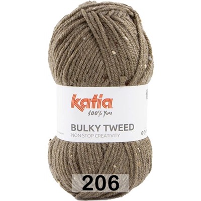Пряжа Katia BULKY TWEED