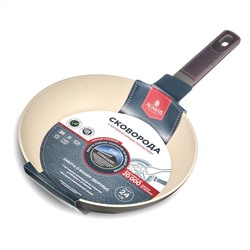 СКОВОРОДА С АНТИПРИГАРНЫМ ПОКРЫТИЕМ PFLUON MARBLE, 24*4,8 СМ