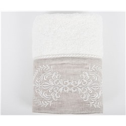 Махровoе Лицевое Полотенцe 50x90 см Hanzade gümüş 50x90cm Havlu - EcoCotton