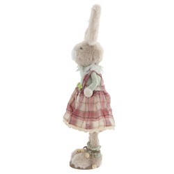 Фигурка декоративная "Зайка", L13 W10 H42 см