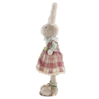 Фигурка декоративная "Зайка", L13 W10 H42 см