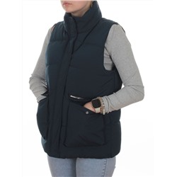 793 DK. BLUE Жилет зимний утепленный женский (150 гр. холлофайбер)