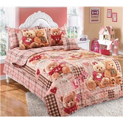 Покрывало стеганое из поплина Плюшевые мишки Текс-Дизайн