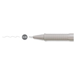 Ручка капиллярная Faber-Castell "Ecco Pigment" черная, 0,05мм