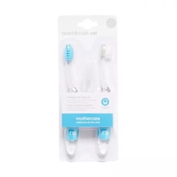 Набор детских уходовых средств за полостью рта (3 шт), Baby Toothbrush Starter Set Blue Pack of 3, произв. Mothercare