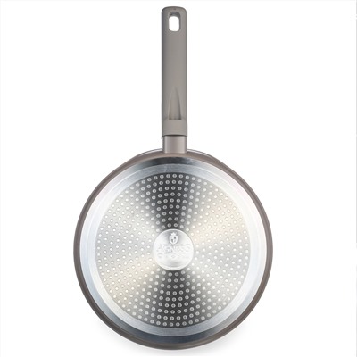 СКОВОРОДА БЛИННАЯ С АНТИПРИГАРНЫМ ПОКРЫТИЕМ PFLUON MARBLE, 24*4,3 СМ