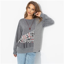 Свитшот комбинированный, Выбираю себя (стайл)