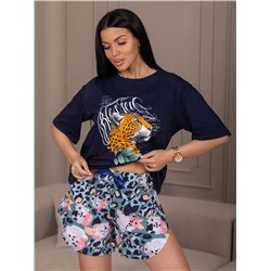 Женский костюм мод.1975/8 / Синий