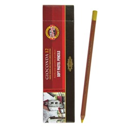 Пастель сухая в карандаше Koh-I-Noor GIOCONDA 8820/02 Soft Pastel, жёлтый хром