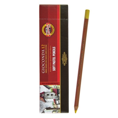 Пастель сухая в карандаше Koh-I-Noor GIOCONDA 8820/02 Soft Pastel, жёлтый хром