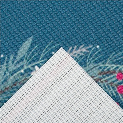 Салфетки на стол новогодние «Венок», ПВХ, 40×29 см, 2 шт.