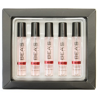 Парфюмерный набор BEAS Ланвин Marry Me Women 5*5 ml W519, Парфюмерный набор Beas W519 создан по мотивам аромата Ланвин Marry Me