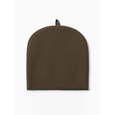 Грелка на чайник Этель Home collection green 28×28 см, 45%лён, 55% хлопок, МИКС