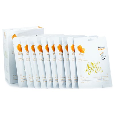 Маска + крем для лица Rosel Cosmetics Face Mask Collagen 100% 36 + 6 g
