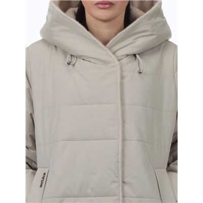 M-9115 LT. BEIGE Пальто зимнее женское (верблюжья шерсть)