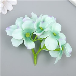 Цветы для декорирования «Гортензия», сиренево-голубые, 10×10 см