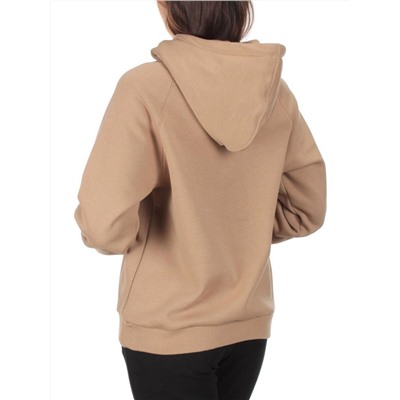 NO26 BEIGE Худи женское (90% хлопок, 10% полиэстер)