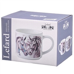 КРУЖКА LEFARD "HORSE" СЕРЕБРО 500МЛ