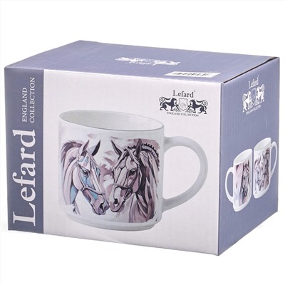 КРУЖКА LEFARD "HORSE" СЕРЕБРО 500МЛ