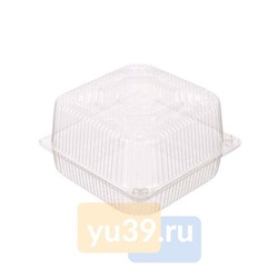 Контейнер с неразъемной крышкой 1250 мл, 150х150х80 мм, 660 шт.