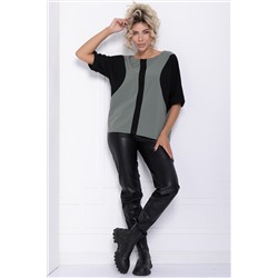 Блуза Санторини (оливковая) Б12065