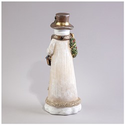 СТАТУЭТКА "СНЕГОВИК" С LED-ПОДСВЕТКОЙ 12,5Х12Х33,7 СМ