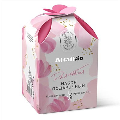 Подарочный набор "ДЛЯ ТЕБЯ" (крем для лица для норм. кожи, 50 мл/ крем-гель для век, 30 мл)