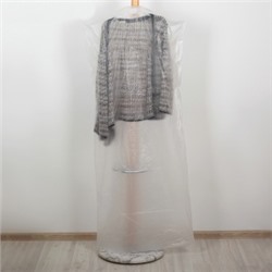 2747590 Набор чехлов для одежды 137х60 см 2шт, полиэтилен, прозрачный