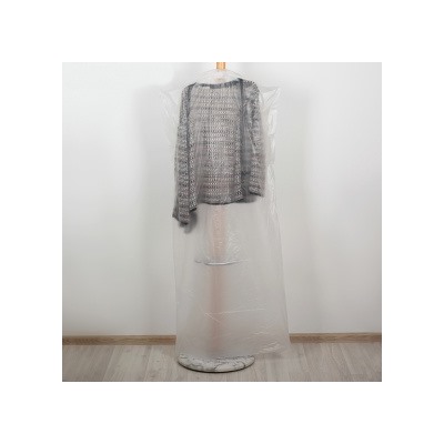 2747590 Набор чехлов для одежды 137х60 см 2шт, полиэтилен, прозрачный