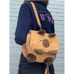 Плюшевый рюкзак "Capybara", 26*25 см