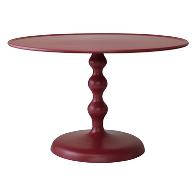 Столик кофейный Fluid, Ø59 см, жженый оранжевый