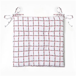 Подушка Этель "Flower Cage" 40х40 см, 100% хл, рогожка 186 г/м2