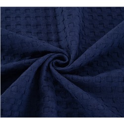 Вафельное полотно ГК / Темно-синий