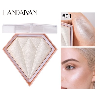 Хайлайтер для лица и тела бриллиант Hyandaiyan, 8 гр. ТОН 01