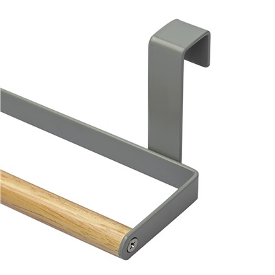 Держатель для полотенец подвесной Granli, 24х8,5 см, серый