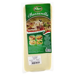 Моцарелла ТМ "Filare" БРУС ~2кг ( разрезаем пополам) ЦЕНА ЗА 1 КГ