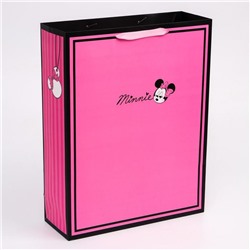 Пакет ламинат вертикальный "Minnie", Минни Маус, 31х40х11 см