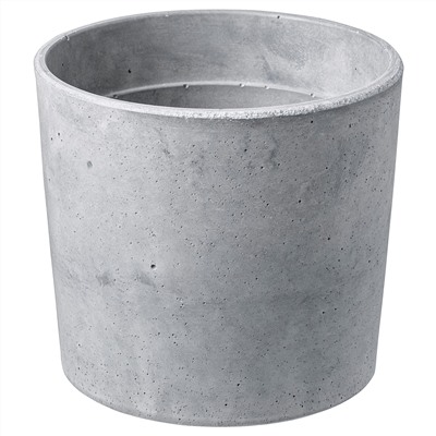 BOYSENBÄR, Übertopf, drinnen/draußen hellgrau,, 12 cm
