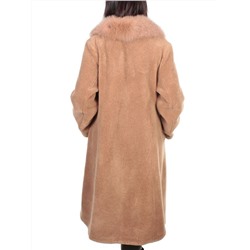 37235 BROWN Шуба женская искусственная Yi Ge