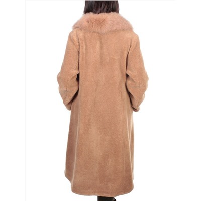 37235 BROWN Шуба женская искусственная Yi Ge