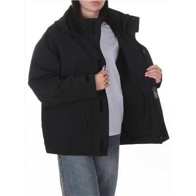 3090 BLACK Куртка демисезонная женская (100 гр. холлофайбер)