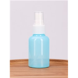 Бутылочка для хранения, с распылителем, 50 мл, голубая