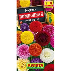 Семена Георгина помпонная, смесь сортов, арт.: 71303